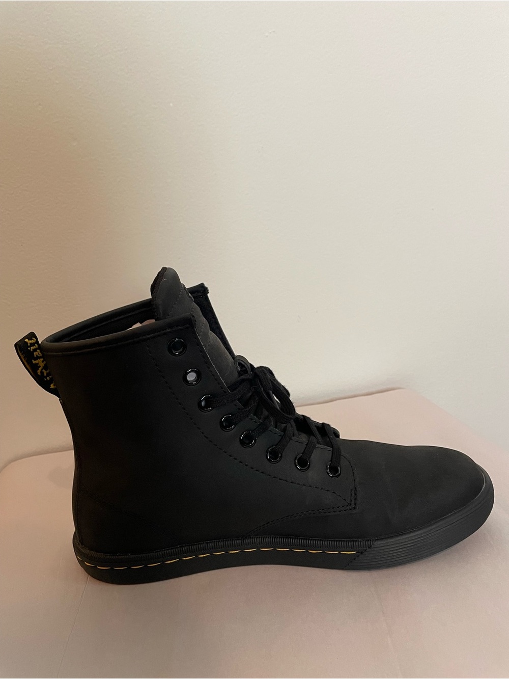 Dr. Martens Black Sheridan Lace-Up Boots - Picture 7 of 17
